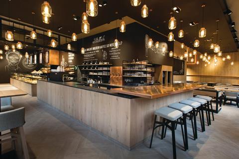 Ströck interior created by London-based consultancy JHP Design